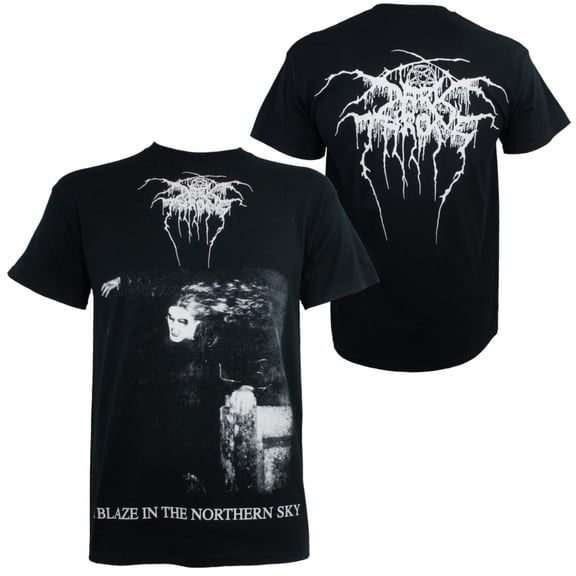 Darkthrone Mens A Blaze In The Northern Sky T-Shirt Medium | Officially Licensed Merchandise