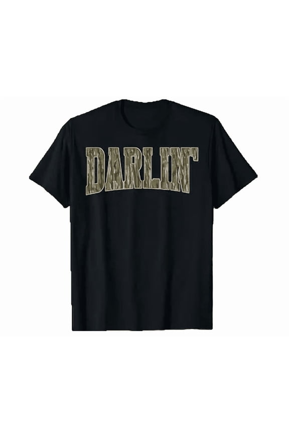 Darlin Retro Camouflage Cowboy Shirt Unisex S-5XL Hot Trending Shirt, Vintage Birthday Gift