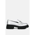 thumbnail image 1 of Darlina Metallic Platform Loafers, 1 of 9