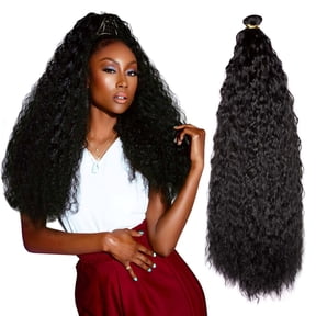 Darling Deep Wave Wrap Around Ponytail, 20 inch, #1B, Adult, Female