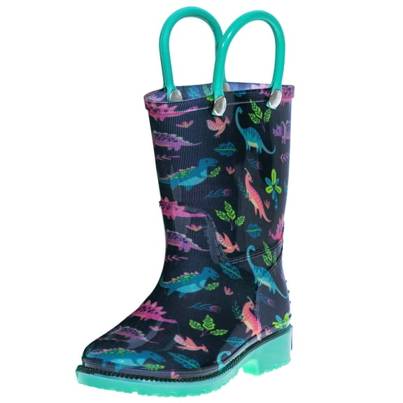 Darling Dinosaurs Rain Boots, size 11