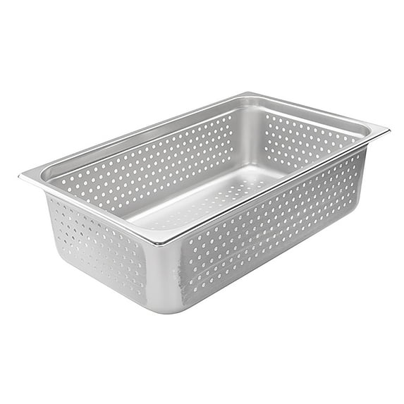 Darling Foodservice 22 Ga. S/S Full Size x 6” Perforated Food Pan