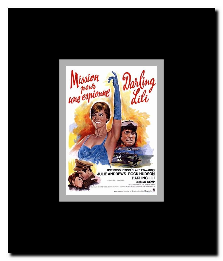 Darling Lili Framed Movie Poster