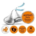 thumbnail image 1 of Darling Souvenir Orange 190 Pieces Baby Shower Favor Stickers - Mini Candy Stickers & Chocolate Wrapper Labels for Party Favors & Decorations, 1 of 2