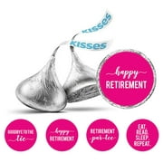 Darling Souvenir 190 Pcs Retirement Party Theme&nbsp;Stickers for chocolate&nbsp;Candy Labels-Fuchsia Pink