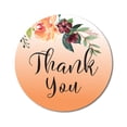 thumbnail image 1 of Darling Souvenir 45 Pcs DIY Round Floral Branch Personalized Thank You Stickers-1.6 Inches, 1 of 1
