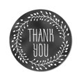 thumbnail image 1 of Darling Souvenir 45 Pcs Round Vines Border Thank You Stickers DIY Envelope Seals-1.6 Inches, 1 of 4