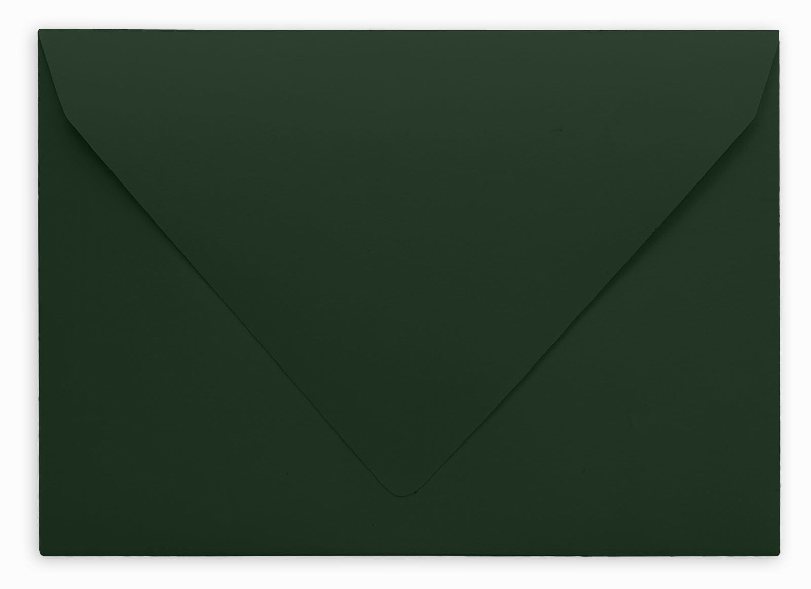 Darling Souvenir A1 Dark-Green High Quality Invitation Envelopes (3 5/8 x 5 1/8) Euro V-Flap 80 LBS Ideal for Invitations, Greeting Cards, RSVP, Photo, Wedding, Letters -Packs & Colours Available