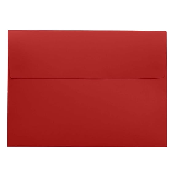 Darling Souvenir A1 Red High Quality Invitation Envelopes (3 5/8 x 5 1/8) Straight-Flap 80 LBS Self-Adhesive Perfect for Weddings, Birthday, Baby Shower,Bridal Shower -Packs & Colors Available