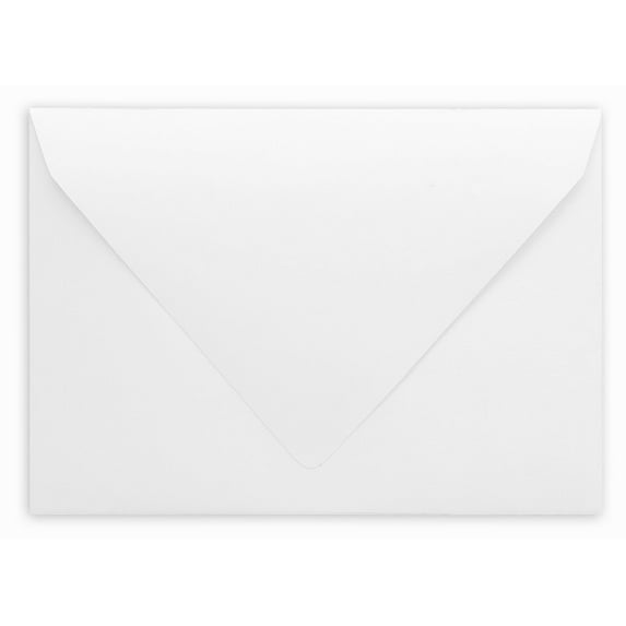 Darling Souvenir A1 White High Quality Invitation Envelopes (3 5/8 x 5 1/8) Euro V-Flap 80 LBS Self-Adhesive Perfect for Invitations, RSVP, Photo, Wedding, Letters -Packs & Colours Available