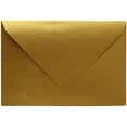 thumbnail image 1 of Darling Souvenir A2 Metallic-Gold High Quality Invitation Envelopes (4 3/8 x 5 3/4) Euro V-Flap 80 LBS Ideal for Weddings, Birthday, Invitations, Baby Shower,Bridal Shower -Packs & Colours Available, 1 of 4