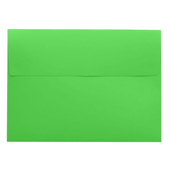 Darling Souvenir A7 Light-Green High Quality Invitation Envelopes (5 1/4 x 7 1/4) Straight-Flap 80 LBS Ideal for Invitations, RSVP, Photo, Wedding, Party Invitations -Packs & Colours Available