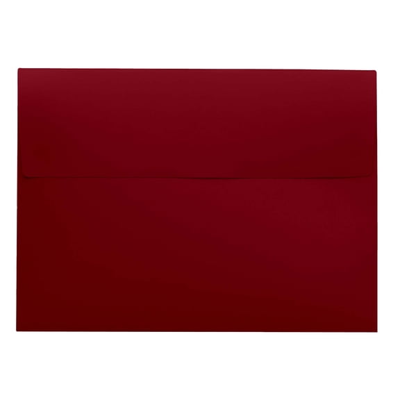 Darling Souvenir A7 Maroon High Quality Invitation Envelopes (5 1/4 x 7 1/4) Straight-Flap 80 LBS Ideal for Invitations, RSVP, Photo, Wedding, Party Invitations -Packs & Colours Available