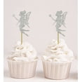 thumbnail image 1 of Darling Souvenir, Angel Cupcake Toppers, Its a Girl Baby Shower/ Birthday Party Dessert Decorations - Pack Of 20, 1 of 3