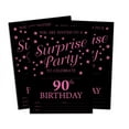 thumbnail image 1 of Darling Souvenir Black Birthday Invitation Card Printable Elegant Fill or Write In Blank Party Invites 28 Pcs 5 x 7 Inches, 1 of 5