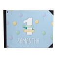 thumbnail image 1 of Darling Souvenir Blue Balloons & Scroll Banner Personalized Birthday Party&nbsp;Guest&nbsp;Book&nbsp;Hardbound&nbsp;Guest&nbsp;Sign-In&nbsp;Book&nbsp;Guest&nbsp;Registry&nbsp;Guestbook-9 x 12 Inches, 1 of 5