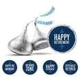 thumbnail image 1 of Darling Souvenir Candy&nbsp;Chocolate Labels 190 Pcs Retirement Theme Stickers-Navy Blue & White, 1 of 2