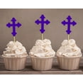 thumbnail image 1 of Darling Souvenir, Christening Baptism Cupcake Toppers, Dessert Decorations - Pack Of 20, 1 of 3