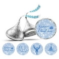 thumbnail image 1 of Darling Souvenir Christmas Theme&nbsp;Stickers for&nbsp;Candy&nbsp;Chocolate Labels 190 Pcs-Light Blue, 1 of 2