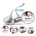 thumbnail image 1 of Darling Souvenir Custom Bridal Shower Personalized Stickers 190-Pack chocolate Labels-White, 1 of 2