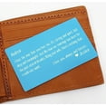 thumbnail image 1 of Darling Souvenir Custom Engraved Personalized Metal Wallet Card Mini Love Note Gift For Him, 1 of 4