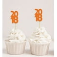 thumbnail image 1 of Darling Souvenir, Custom Year Cupcake Toppers, Birthday/ Wedding/ Graduation Party Dessert Decorations - Pack Of 20, 1 of 3
