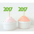 thumbnail image 1 of Darling Souvenir, Custom Year Cupcake Toppers, Birthday/ Wedding/ Graduation Party Dessert Decorations - Pack Of 20, 1 of 3