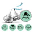 thumbnail image 1 of Darling Souvenir DIY 190 Pcs Graduation Theme Stickers for&nbsp;chocolate&nbsp;Candy Labels-Mint, 1 of 2