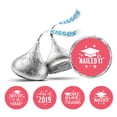 thumbnail image 1 of Darling Souvenir DIY 190 Pcs Graduation Theme Stickers&nbsp;Candy&nbsp;Chocolate Labels-Pink Salmon, 1 of 2