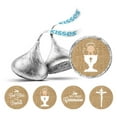 thumbnail image 1 of Darling Souvenir DIY Sacrament Baptism Theme&nbsp;Stickers chocolate&nbsp;Candy Labels 190 Pcs-Beige, 1 of 2