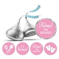 thumbnail image 1 of Darling Souvenir 190 Pieces Light Pink Baby Shower Favor Stickers - Chocolate Candy Label Wrappers for Newborn Party, Mini Seals & Decor, 1 of 2