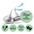 thumbnail image 1 of Darling Souvenir 190 Pieces Mint Baby Shower Chocolate Drop Labels Stickers - Self-Adhesive Mini Candy Wrappers for Favors & Party Decorations, 1 of 2