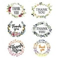 thumbnail image 1 of Darling Souvenir Floral Wreath Thank You Card Blank Greeting Card With White Envelopes-Pack of 36 Pieces, 1 of 1