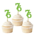 thumbnail image 1 of Darling Souvenir, Glitter Custom Day Number Cupcake Toppers, Birthday/ Retirement Party Dessert Decorations - Pack Of 20, 1 of 3