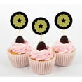 thumbnail image 1 of Darling Souvenir, Glitter star shape Cupcake Toppers, Wedding - Baby Shower Party Dessert Decorations - Pack Of 20, 1 of 1