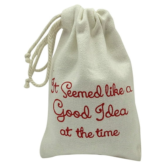 Darling Souvenir Hangover Kit Bachelorette Party Wedding Favor Bags It Seemed Like a Good Idea At the Time First Aid Kit Bag 4 x 6 Inch, 10 Pcs