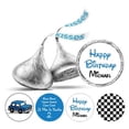 thumbnail image 1 of Darling Souvenir Lil Man Is Turning 2nd Birthday Custom Stickers Candy Labels 190 Pcs-Medium Blue, 1 of 1