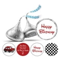 thumbnail image 1 of Darling Souvenir Lil Man is Turning 2nd Birthday Stickers chocolate Labels 190 Pcs-Maroon, 1 of 2