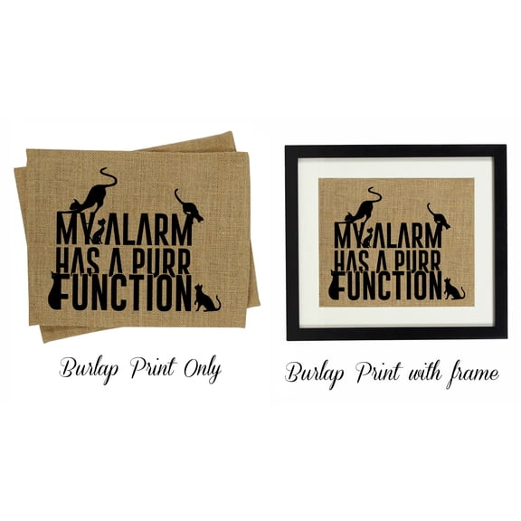 Darling Souvenir Love Quote Burlap Print Wall Decor Save The Date Personalized Housewarming Gift-Burlap Print Only(11 x 14 Inches)