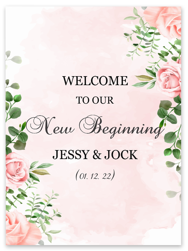 Darling Souvenir MADE WITH LOVE Personalized Welcome Sign/ Banner ...