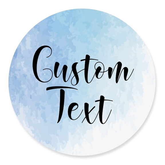 Darling Souvenir MADE WITH LOVE Water ColorTheme - 2" CustomStickersPremium 80 Self-AdhesiveRoundLabels, Personalized Wedding Party FavorStickers/RoundEnvelope Seal