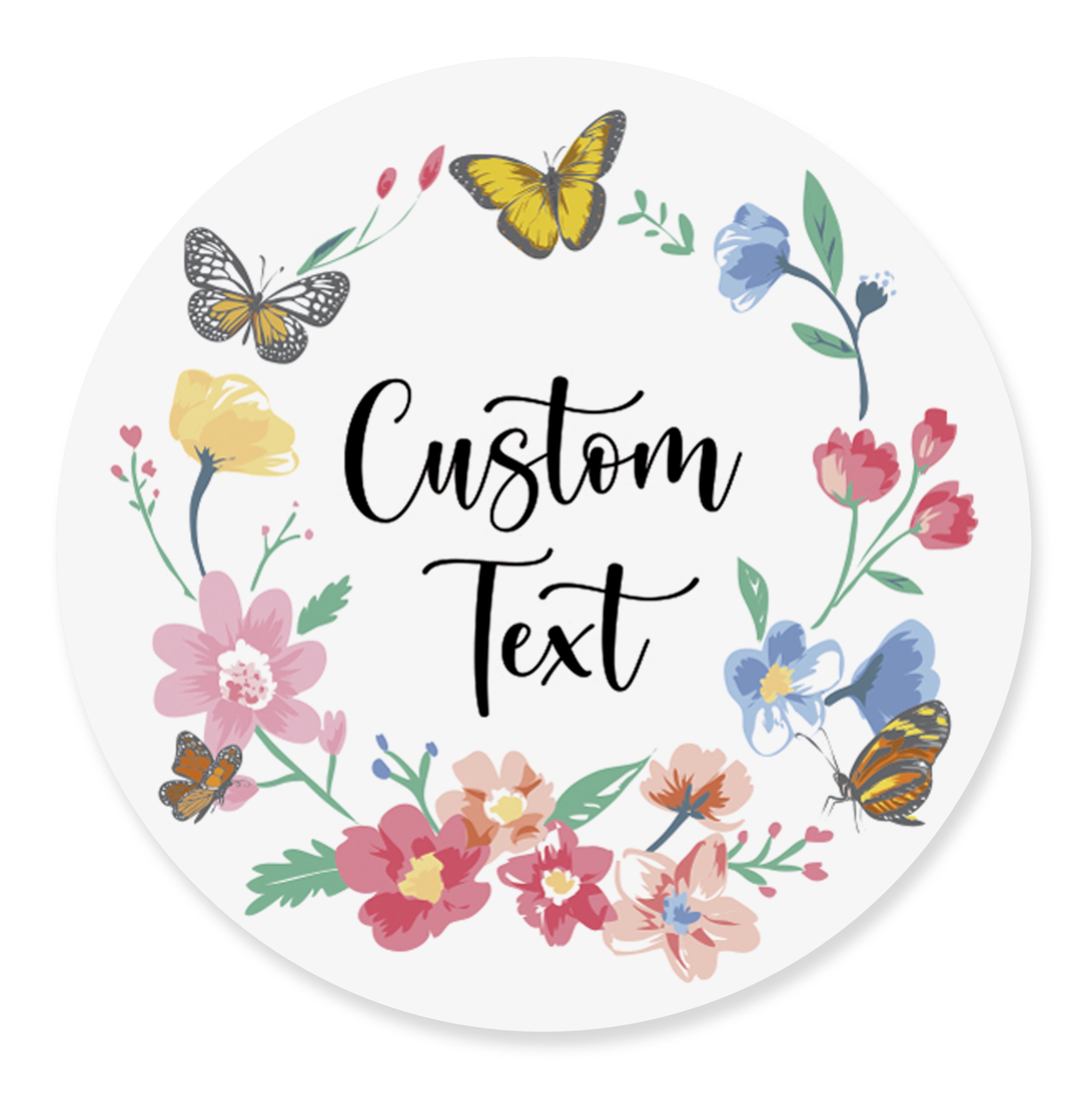 Personalized Party Favor Stickers: Arty Party