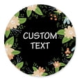 thumbnail image 1 of Darling Souvenir MADE WITH LOVE FloralTheme - 2" CustomStickersPremium 80 Self-AdhesiveRoundLabels, Personalized Wedding Party FavorStickers/RoundEnvelope Seal, 1 of 7