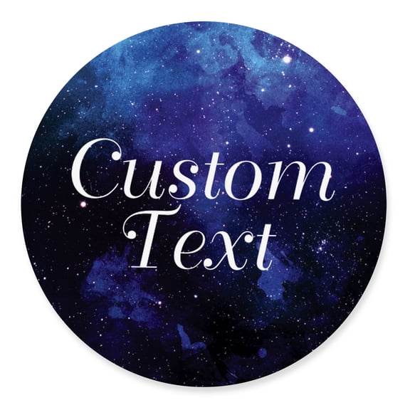 Darling Souvenir MADE WITH LOVE GalaxyTheme - 2" CustomStickersPremium 80 Self-AdhesiveRoundLabels- Personalized Wedding Party FavorStickers/RoundEnvelope Seal