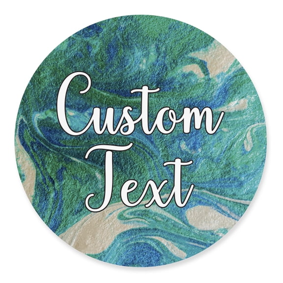 Darling Souvenir MADE WITH LOVE Marble TexturesTheme - 2" CustomStickersPremium 80 Self-AdhesiveRoundLabels, Personalized Wedding Party FavorStickers/RoundEnvelope Seal