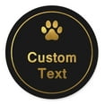 thumbnail image 1 of Darling Souvenir MADE WITH LOVEPaw Theme - 2" CustomStickersPremium 80 Self-AdhesiveRoundLabels- Personalized Baby ShowerStickers/RoundEnvelope Seal, 1 of 7