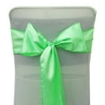 thumbnail image 1 of Darling Souvenir Pack Of 10 Satin Chair Sashes Bow Sash For Wedding & Events Supplies Party Decoration Chair Cover Sash - Colors Available, 1 of 6