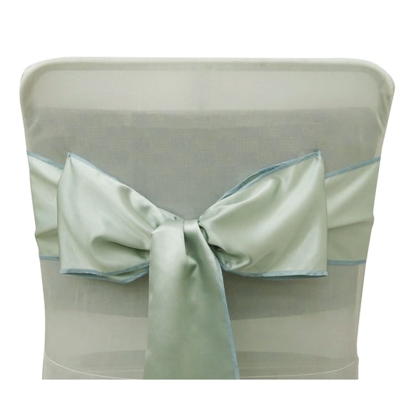 Darling Souvenir Pack Of 100 Satin Chair Sashes Bow Sash For Wedding & Events Supplies Party Decoration Chair Cover Sash - Colors Available