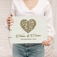 thumbnail image 1 of Darling Souvenir Personalized Engraved Laser Cut Wedding Guest Book Wooden Cover Sign-in Book Registry Guestbook Scrapbook-G9, 1 of 7