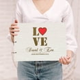thumbnail image 1 of Darling Souvenir Personalized Engraved Laser Cut Wedding Guest Book Wooden Cover Sign-in Book Registry Guestbook Scrapbook-GR, 1 of 7